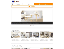 Tablet Screenshot of nova-furniture.com